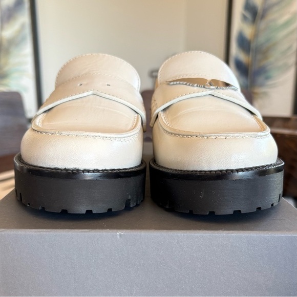 ZADIG & VOLTAIRE Joecassin Loafers in Ice color with Black Sole - Picture 3 of 12